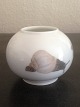 Royal Copenhagen Art Nouveau Vase with 2 snails No 37/42A