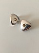 Georg Jensen Sterling Silver Earclips No 395