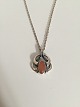 Georg Jensen Annual Pendant Sterling Silver with stone 2006