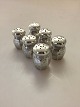 Set of 6 salt/pepper shakers American Sterling Silver