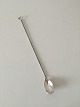 Anton Michelsen Cocktail spoon in sterling silver with heart