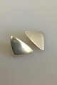 Hans Hansen Sterling Silver Ear Clips No 440