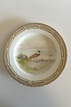 Flora Danica Bird Dinner Plate No 240/3549