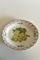 Royal Copenhagen Saxon Flower Fruit Oval Serving Dish