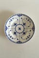 Royal Copenhagen Blue Fluted Half Lace Plate 14cm Oldd