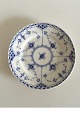 Royal Copenhagen Blue Fluted Half Lace Plate No 653