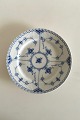 Royal Copenhagen Blue Fluted Half Lace Plate No 620