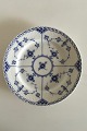 Royal Copenhagen Blue Fluted Half Lace Plate No 573