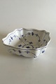 Royal Copenhagen Blue Fluted Plain Square Salad Bowl No 193