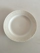 Royal Copenhagen White Flora Danica Plate