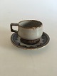 Bing & Grondahl Stoneware Mexico Tea Cup and Saucer No 475
