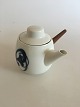 Bing & Grondahl Blue Koppel Coffee Pot with Wooden Handle No 301