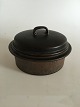 Arabia Stoneware. Ruska Lidded Serving Bowl, Low