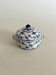 Royal Copenhagen Blue Fluted Plain Butter Jar with Lid No 398