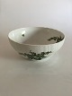 Royal Copenhagen Green Flower Large Salad Bowl No 1643