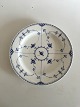 Royal Copenhagen Blue Fluted Half Laced Round Platter No 539