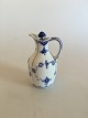 Royal Copenhagen Blue Fluted Half Lace Vinegar Pitcher No 1180