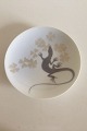 Royal Copenhagen Art Nouveau Plate with Lizzard No 23