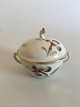 Royal Copenhagen Brown Iris Sugar Bowl No 9178