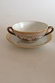 Royal Copenhagen Flora Danica Bouillon cup with saucer No 3612