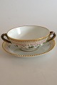 Royal Copenhagen Flora Danica Bouillon cup with saucer No 3612