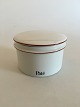 Bing & Grondahl Pathé Jar with Lid No 553 from the Apothecary Collection