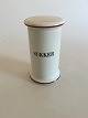 Bing & Grondahl Sukker (Sugar) Jar from the Apothecary Collection