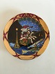 Bing and Grondahl Santa Claus Collection 1999 Plate - Santa in Europe
