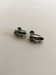 Hans Hansen Sterling Silver Earrings