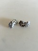 Georg Jensen Sterling Silver Ear Clips No 50A