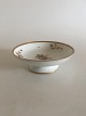 Royal Copenhagen Brown Rose Cake Bowl on Short Foot No 9269