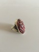 Royal Copenhagen Gilded Silver Ring with Jais Nielsen Ornament