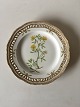 Royal Copenhagen Flora Danica Plate with Pierced Border No 20/3554