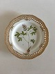 Royal Copenhagen Flora Danica Luncheon Plate No 20/3554 with Pierced Border