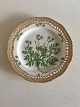 Royal Copenhagen Flora Danica Pierced Luncheon Plate No 20/3554