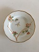 Royal Copenhagen Plate No 166/2031 with Handpainted Flower and Butterfly