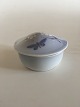 Royal Copenhagen Art Nouveau Lidded Bowl with Flower and Butterfly Motif No 1