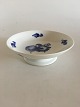 Royal Copenhagen Blue Flower Braided Footed Cake Bowl No 8062