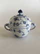 Royal Copenhagen Blue Fluted Plain Sugar Bowl No 244