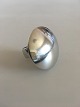 Hans Hansen Sterling Silver Ring