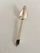 Georg Jensen Sterling Silver Pyramid Triangular Fruit Spoon No 075