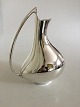 Georg Jensen Sterling Silver Henning Koppel Pitcher no. 992 "Pregnant Duck"