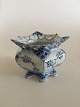 Royal Copenhagen Blue Fluted Full Lace Sugar Bowl No 153, Small