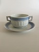 Royal Copenhagen Blue Fan Bouillon Cup with Saucer No. 11565 35 cl