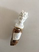 Royal Copenhagen Antique Stopper in Bisque with motif of Greek/Roman head 
1820-1850