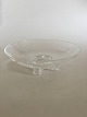Steuben Art Glass. Large bowl on feet