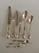 Evald Nielsen No. 3 Silver Flatware Set for 6 People. 47 Pieces