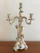 Royal Copenhagen Full Saxon Flower 4-armed Candelabra No 1506