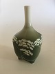 Royal Copenhagen Art Nouveau Vessel Vase No. 439/135 with Angelica Sylvestris 
flower decoration