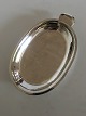 Hans Hansen 1930s Oval Sterling Silver Tray / Bowl with Handle